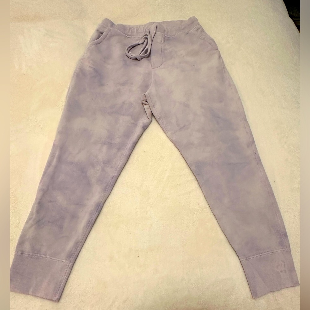 Nili Lotan lavender tie dye sweatpants. Women’s Small. Joggers